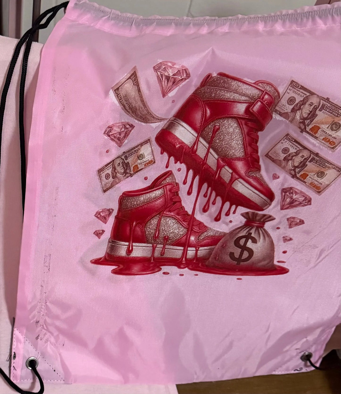 Bloody Shoes(Atlanta Ice string bag) Southern Creations ATL