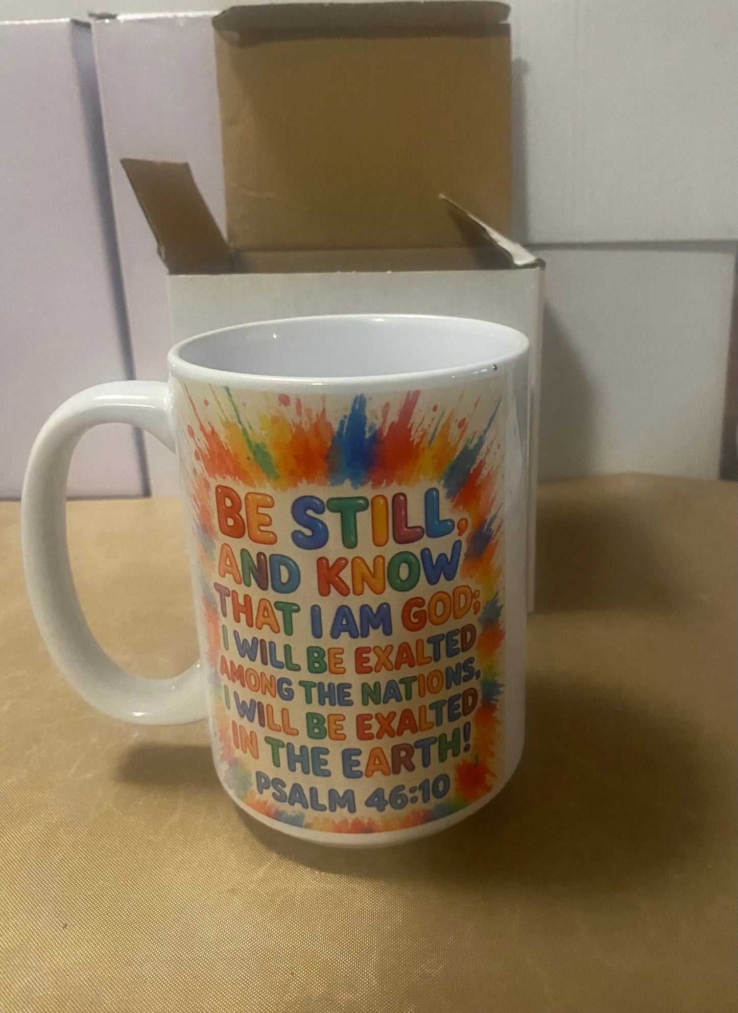 “Be Still”(Faith based Coffee Mugs) Southern Creations ATL