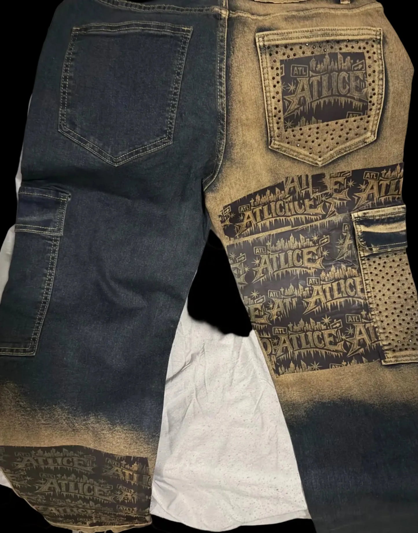 Atlanta Ice(Two Tone Designer Jeans) Southern Creations ATL