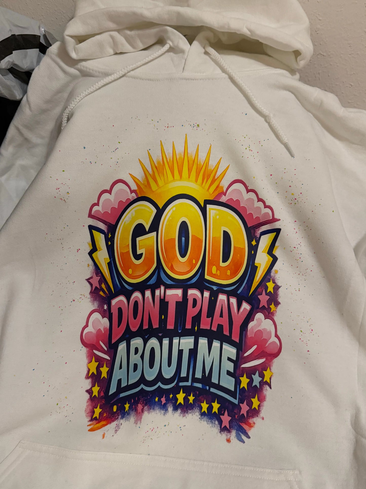 God Don’t Play About Me(Faith based Hoodie) Southern Creations ATL