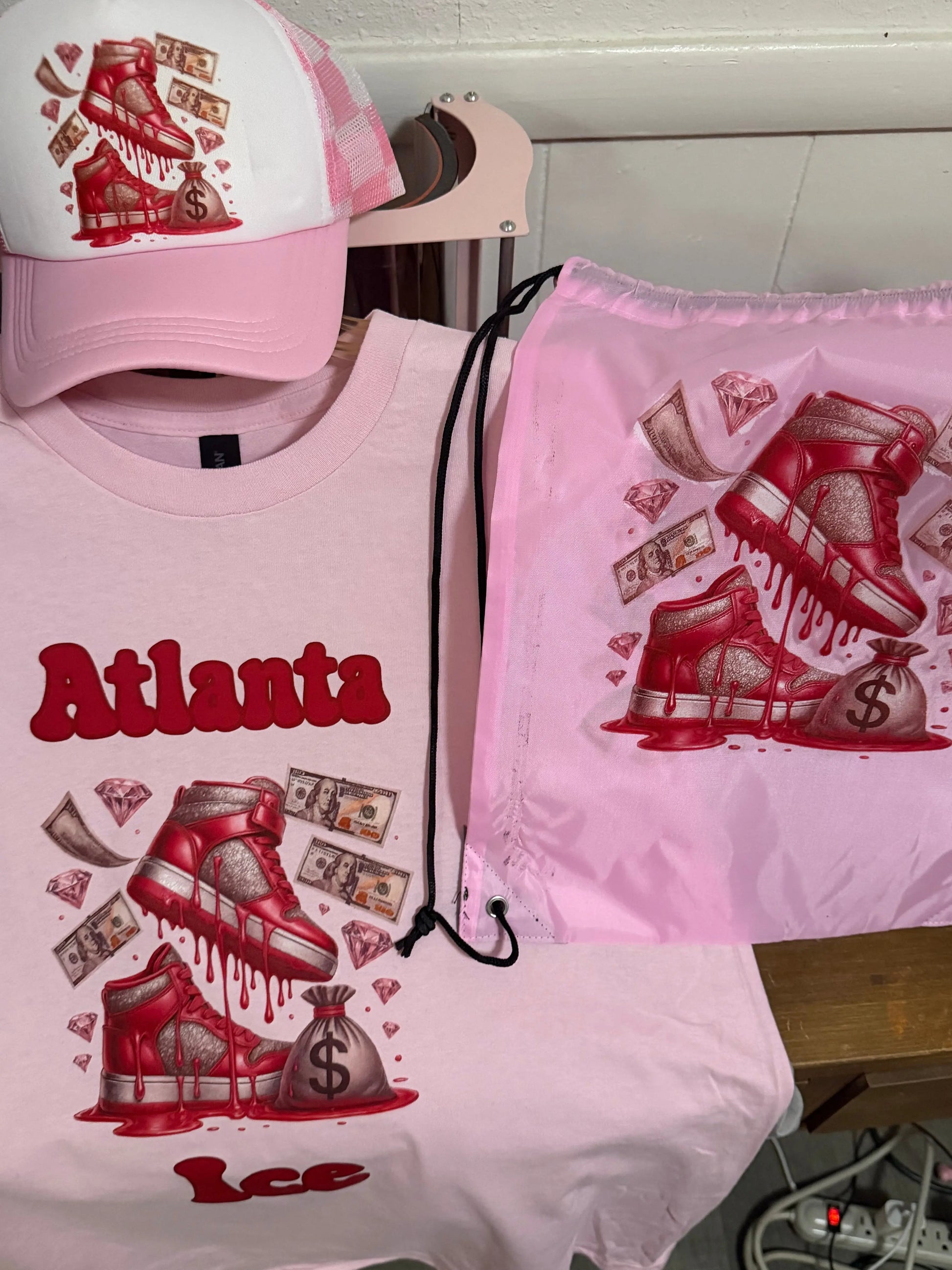 Bloody Shoe set(Atlanta Ice Episode 8) Southern Creations ATL