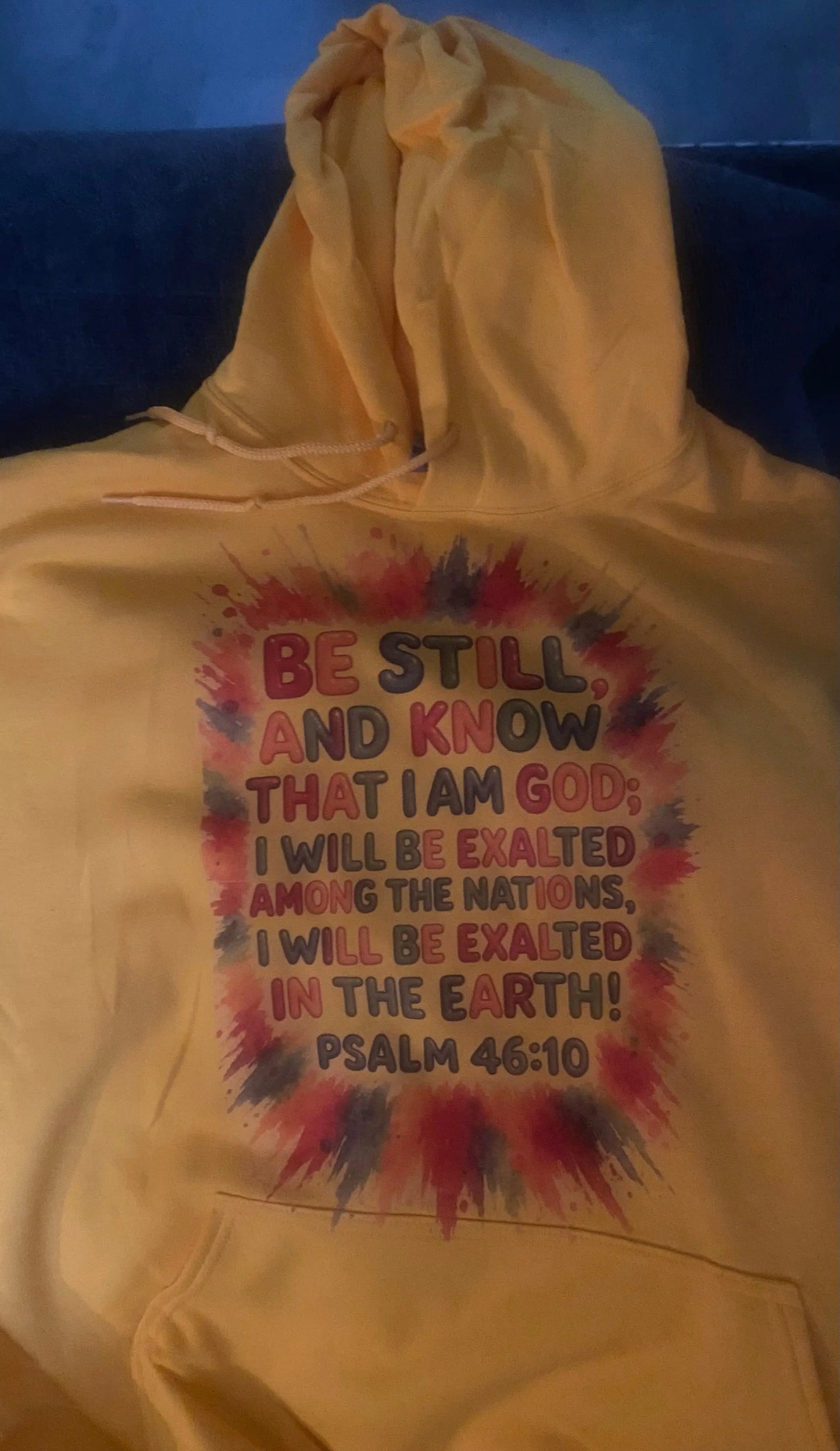 Be Still (Faith based Hoodie) - Southern Creations ATL