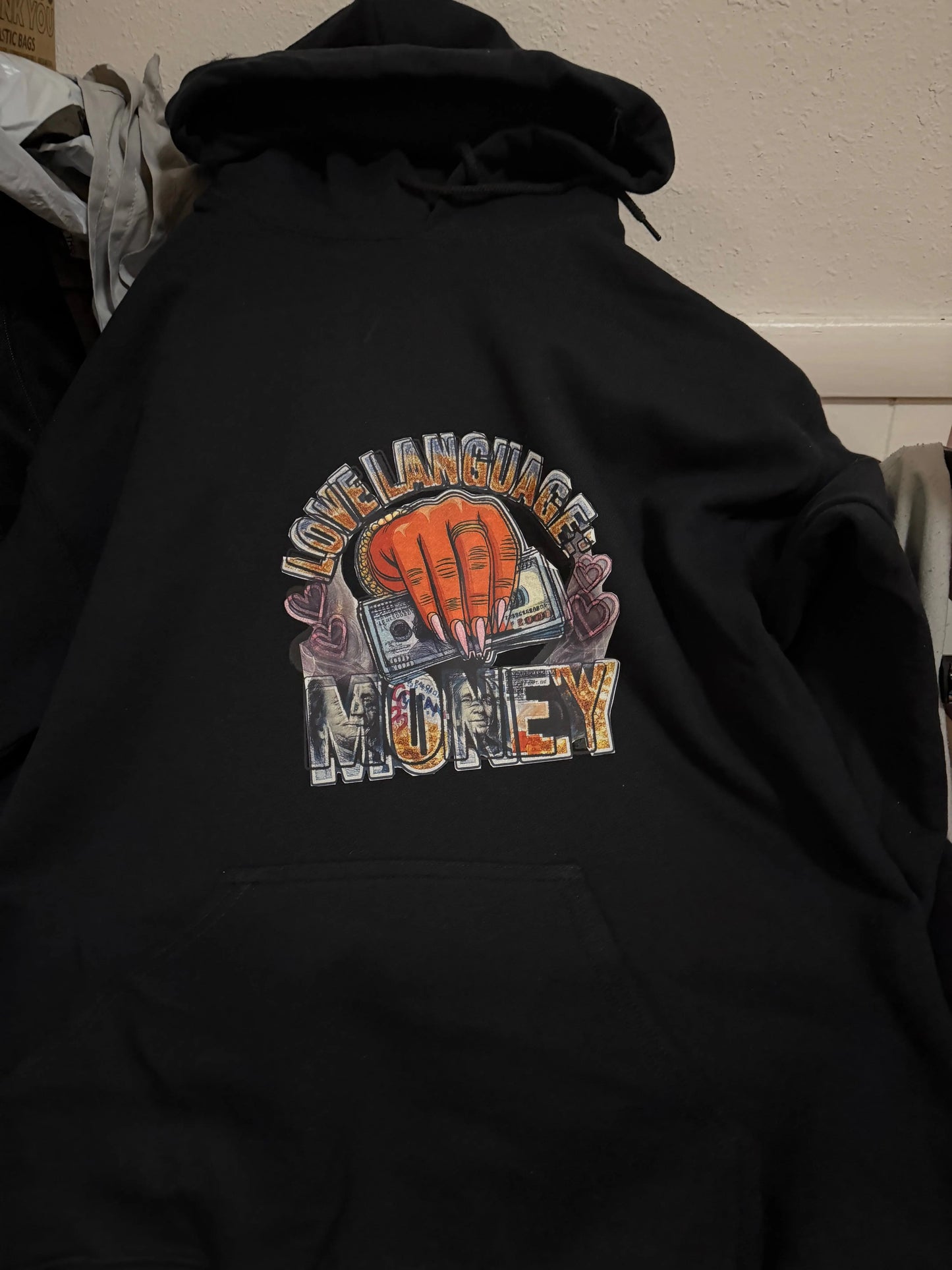 Love Language Money Hoodie Southern Creations ATL