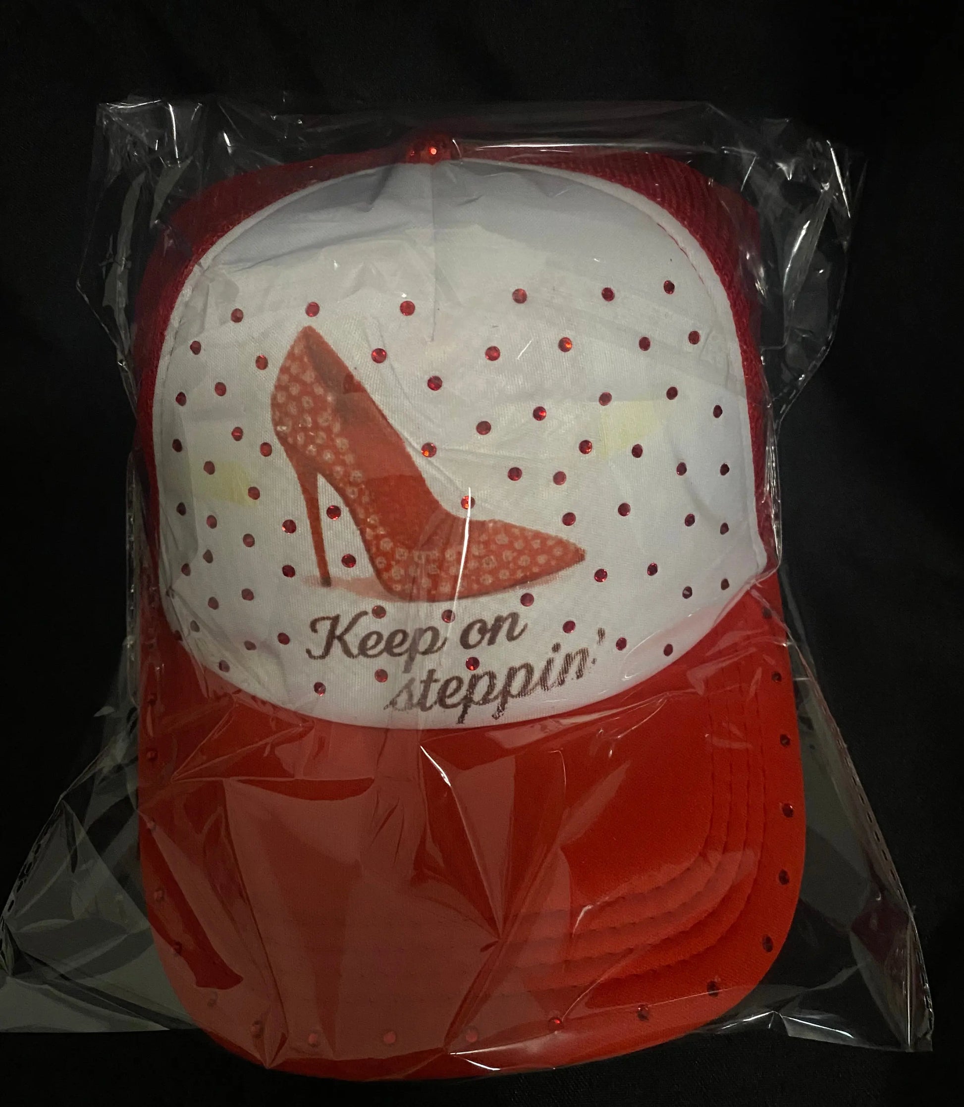 Keep On Steppin' (Spadazzled Trucker Hat) Southern Creations ATL