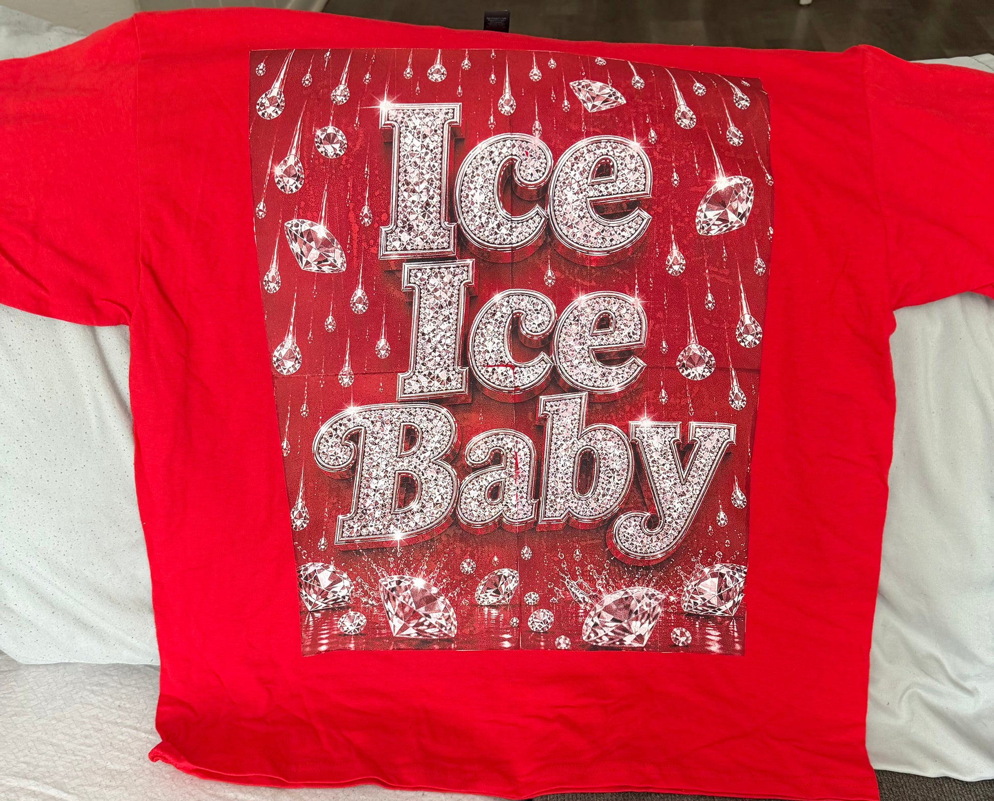 Atlanta Ice(Ice Ice Baby)T Shirt Southern Creations ATL Southern Creations ATL Southern Creations ATL  Southern Creations ATL