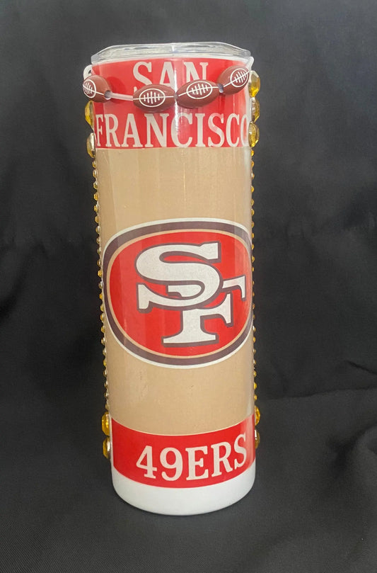 NFL Team Tumblers(S.F. 49ers) Southern Creations ATL